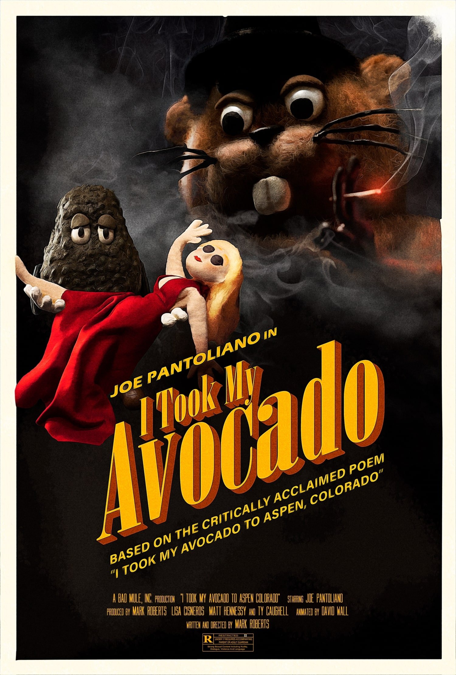 Постер I Took My Avocado to Aspen, Colorado